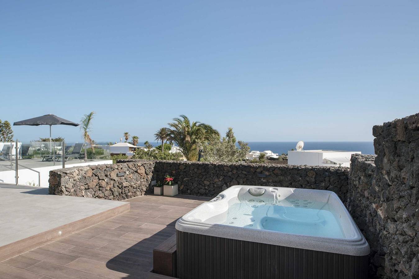 Luxury Los Mojones Villa | Stunning Seaviews | Large Terraces & Private Pool in Puerto del Carmen, Tías