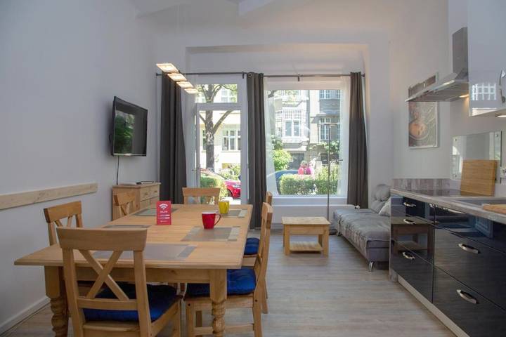 Ferienwohnung für 6 Personen, mit Ausblick in Friedenau