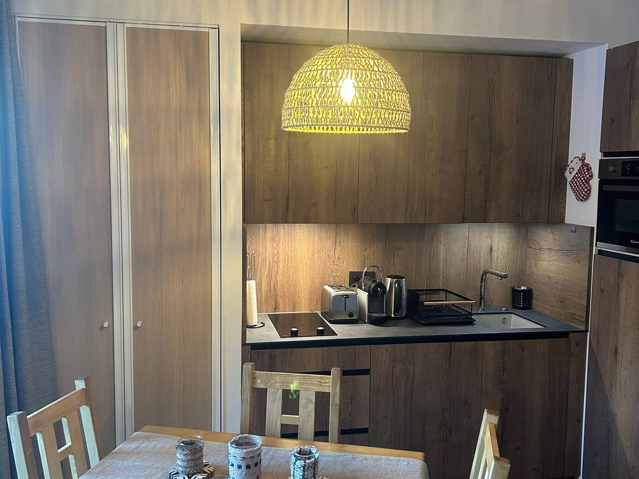 Apartamento entero, Courchevel 1650: Apartamento nuevo 2 hab.+cab, ideal 4 pers cerca del centro con parking in Courchevel 1650 (Moriond), Saint-Bon-Tarentaise