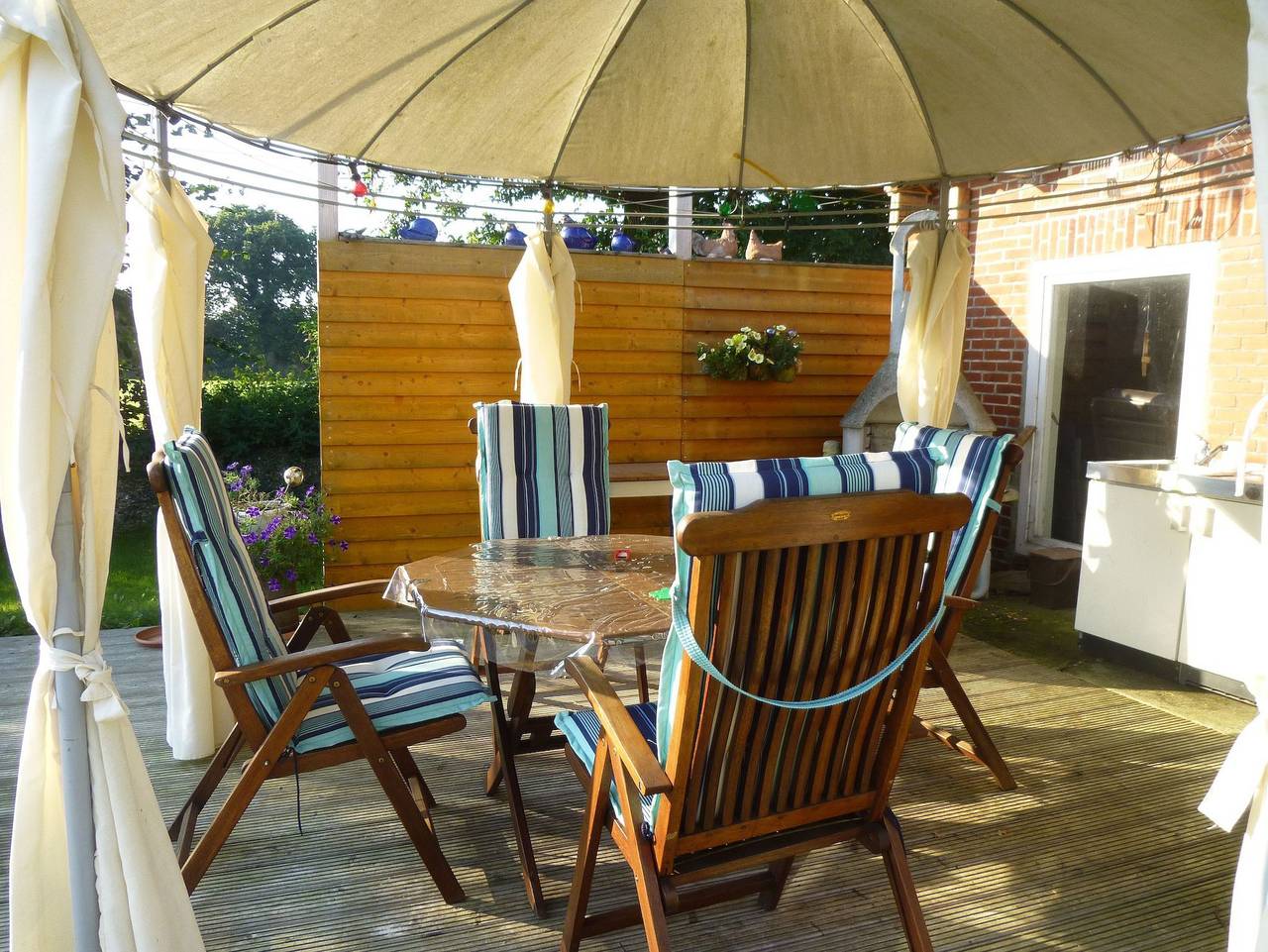 Ganze Ferienwohnung, Stöterau: ebenerdige Fewo mit Sonnenterrasse - Ferienwohnung Stöterau in Erfde, Eider-Treene-Sorge