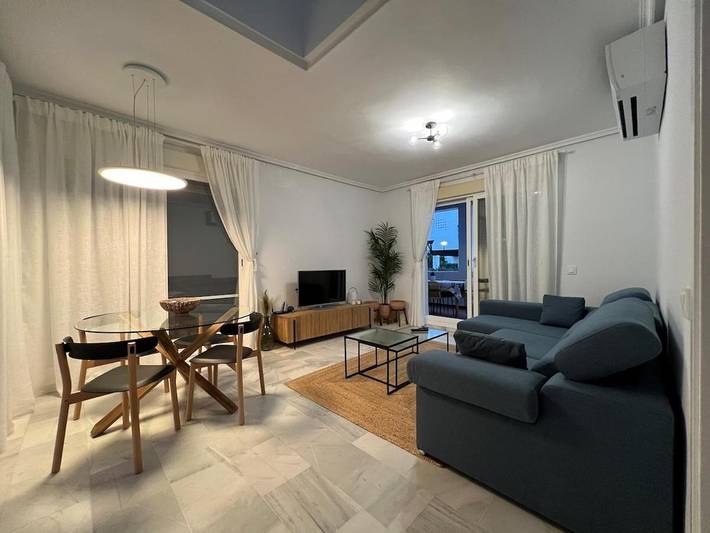 Apartamento para 6 personas, con piscina además de vistas y jardín en Costa Ballena