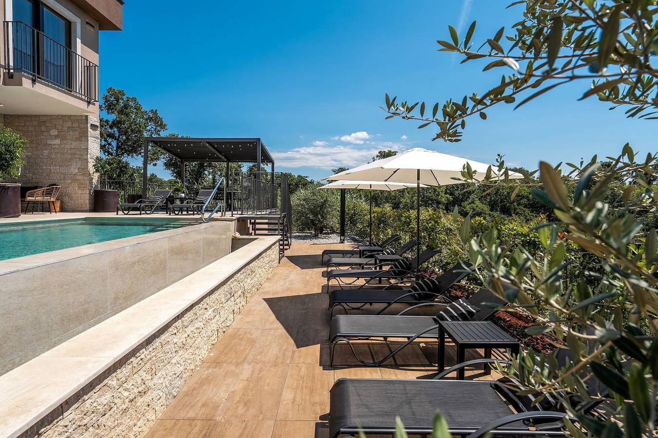 Extravagante Villa mit Sauna, Privatpool, Billard, Bbq in Poreč, Grad Poreč