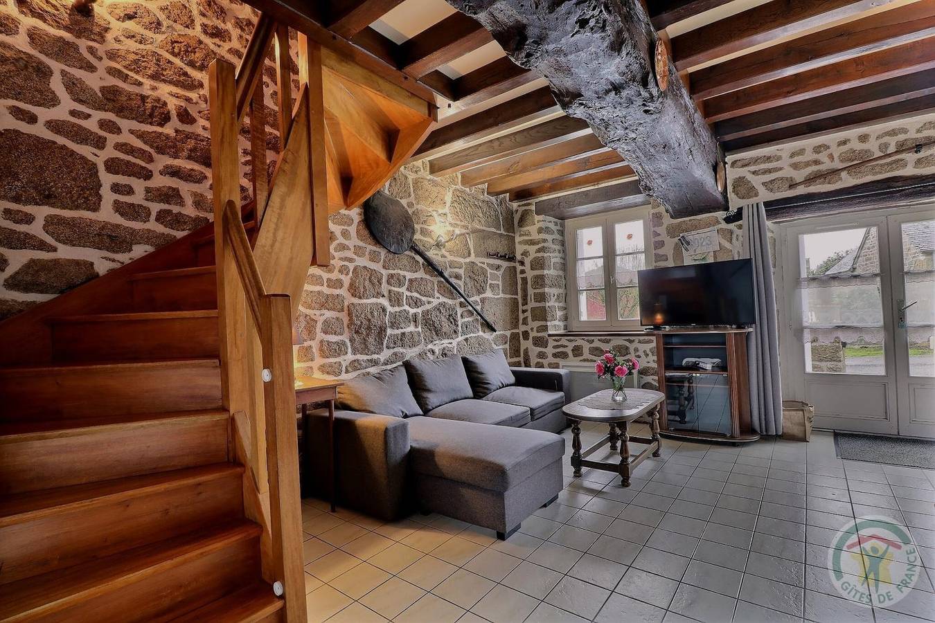 Boutique-Gîte mit Parkplatz, TV und Garten in Le Tiercent, Fougères-Vitré