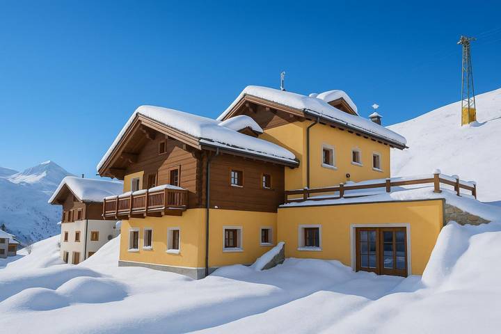 Appartamento per 5 persone, con balcone a Livigno