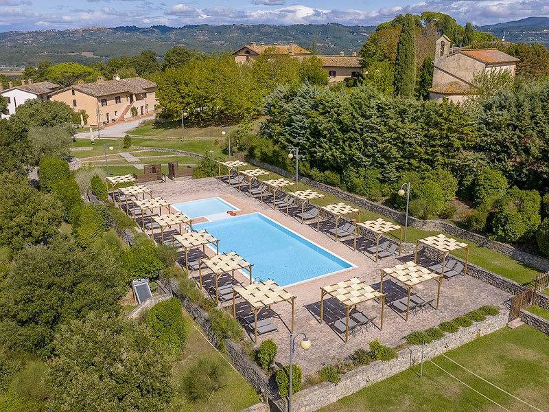 Tritt — Appartamento splendidamente situato per 2 persone a Città della Pieve con piscina in Città della Pieve, Perugia e dintorni