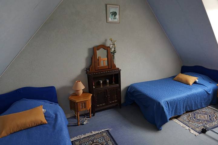 Chambre d’hôte pour 3 personnes, avec jardin à Lanloup