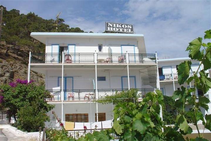 Appartement voor 2 personen, met tuin en uitzicht, met huisdier op Karpathos
