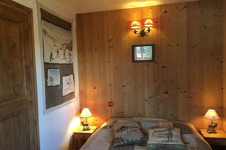 Geheel appartement, Appartement in residentie in chaletstijl - uitzicht op het Vanois-massief in Courchevel 1850, Saint-Bon-Tarentaise