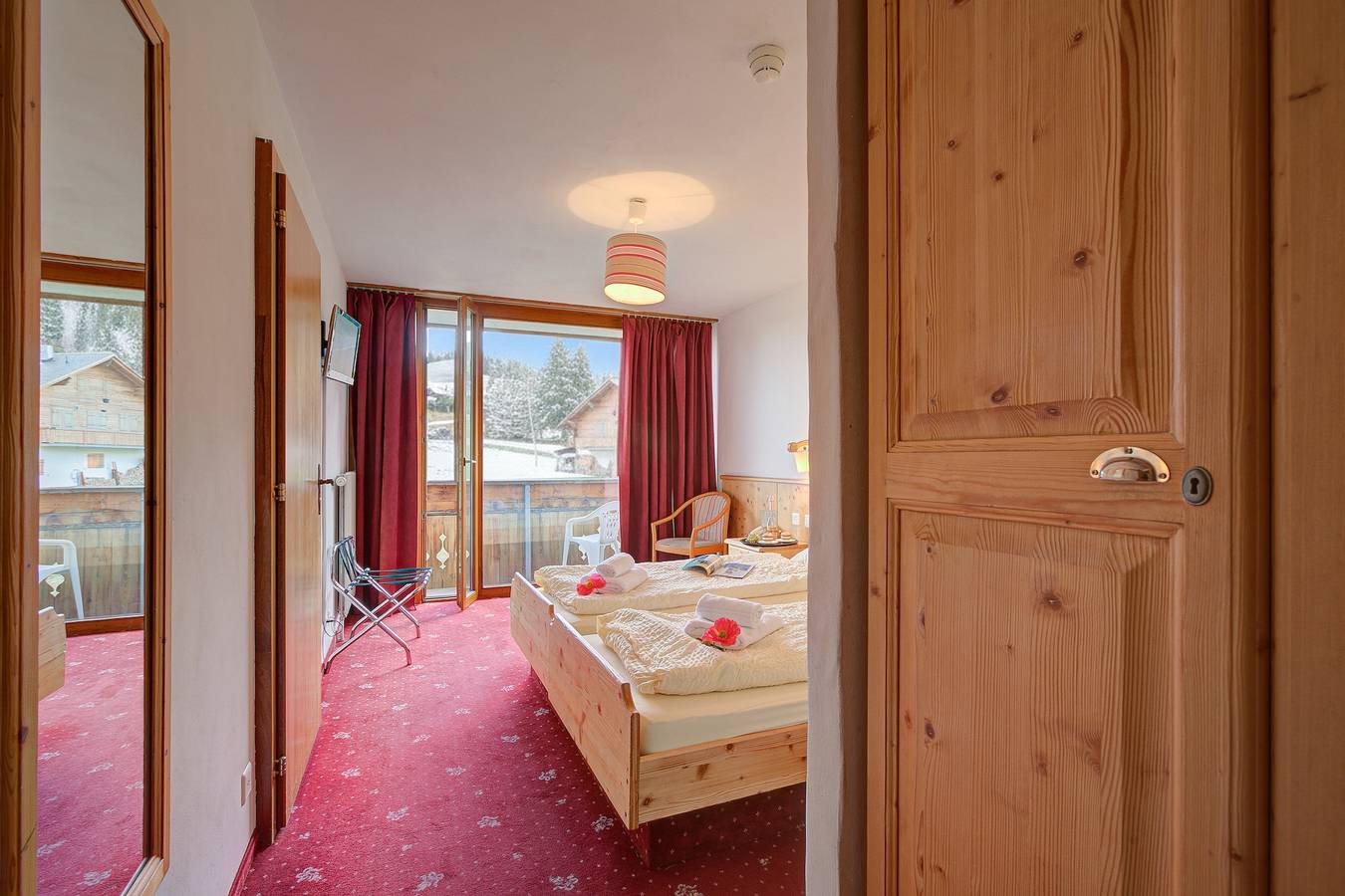 Hotel Relais Alpin Twin Room & Balcony2 in Les Mosses, Ormont-Dessous