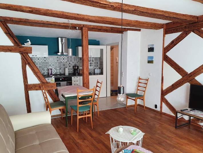 Appartement entier, Appartement 'Kellerei5 Wohnung 2' avec terrasse privée et Wi-Fi in Ochsenfurt, Région viticole de Franconie