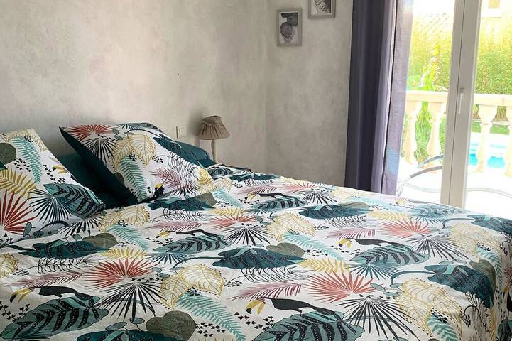 Location de vacances pour 5 personnes, avec terrasse et jardin à Lespignan - 3