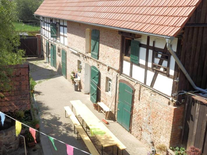 Ferienwohnung für 4 Personen, mit Terrasse und Garten sowie Ausblick