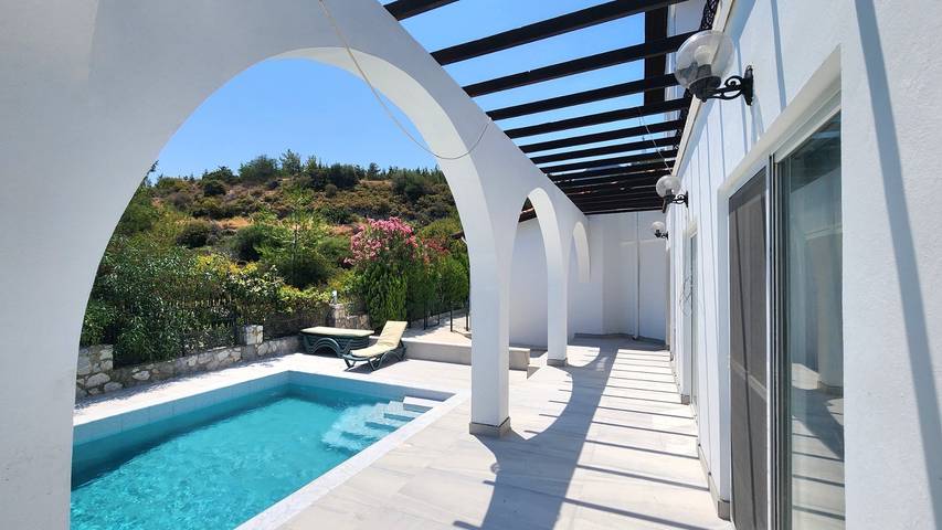 Ferienhaus für 8 Personen, mit Garten und Pool sowie Meerblick, mit Haustier in Nordzypern - 3