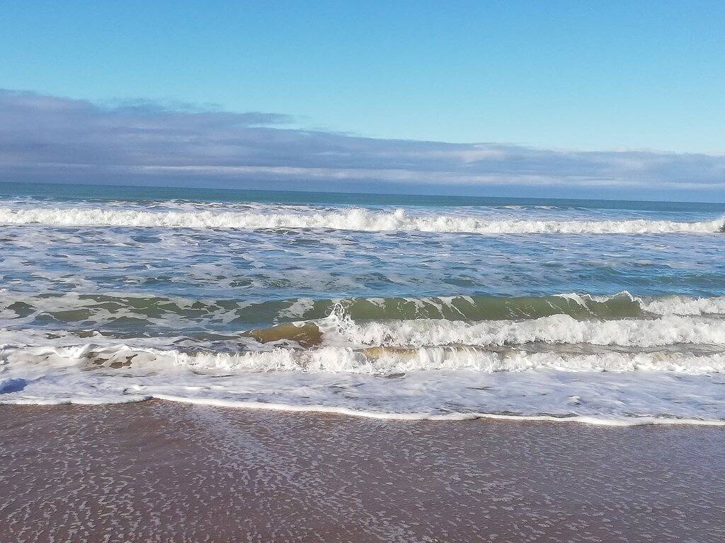 Schöner Meerblick von diesem schönen Ferienhaus in Waitaki District