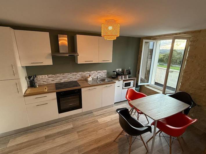 Location de vacances pour 4 personnes, avec terrasse à Commes