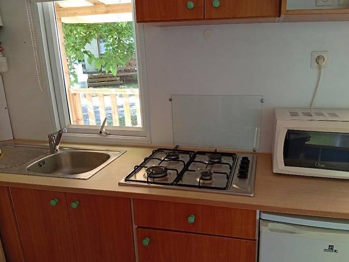 Camping Mas Sud Ardèche - Mobilhome 4 personnes - Klassik in Saint-Just-d'Ardèche, Privas (arrondissement)