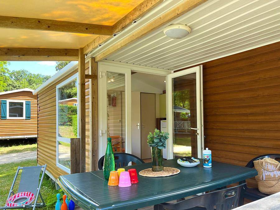 Camping La Mignardiere - Mobilheim 6 personen - Loggia Eco 4/6 Personen in Ballan-Miré, Tours und Umgebung