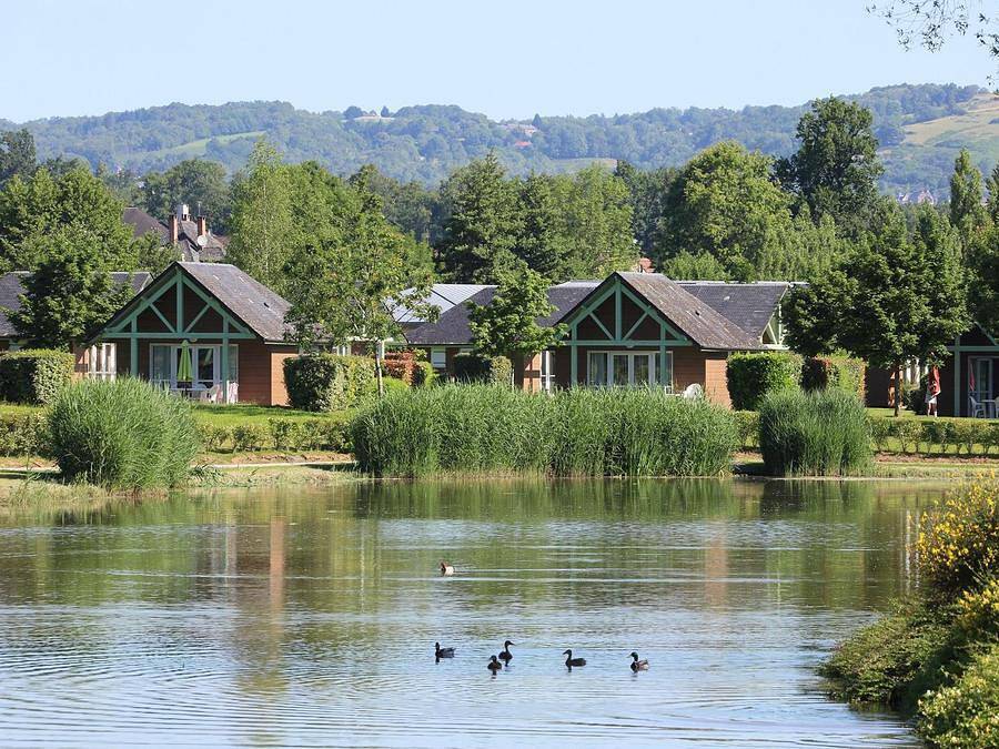 Camping Village Chalets D'Objat - Chalet 6 personas in Ayen, Brive-la-Gaillarde region
