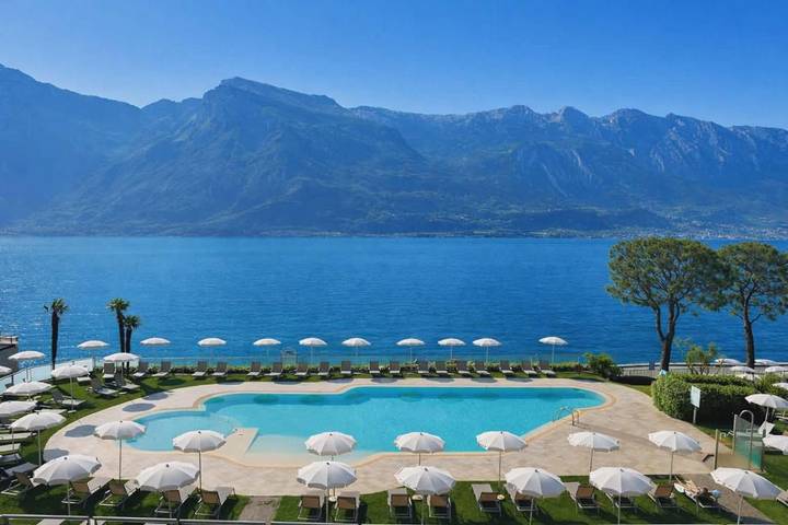 Hôtel pour 2 personnes, avec piscine et sauna ainsi que vue et jardin