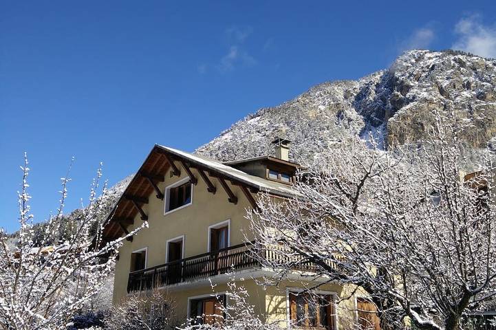 Maison pour 16 personnes, avec Balcon ainsi que Jardin et Sauna dans Serre Chevalier
