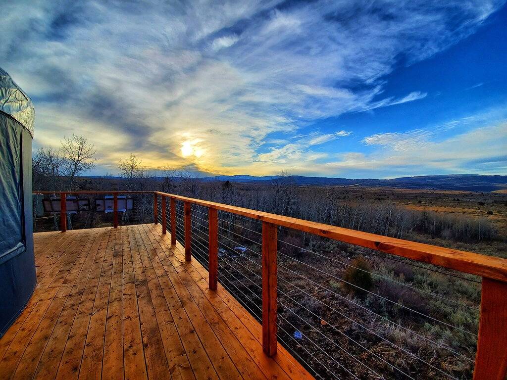 Monte Cristo Yurt Abenteuer in Cache County