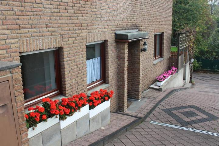 Apartament wakacyjny dla 4 osób, z ogród i widok na jezioro oraz widok w Essen