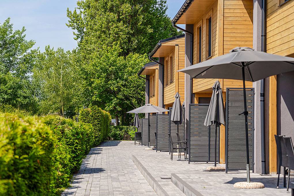 Ferienhaus Furmanek nr. 15 in Mielno, Jezioro Jamno