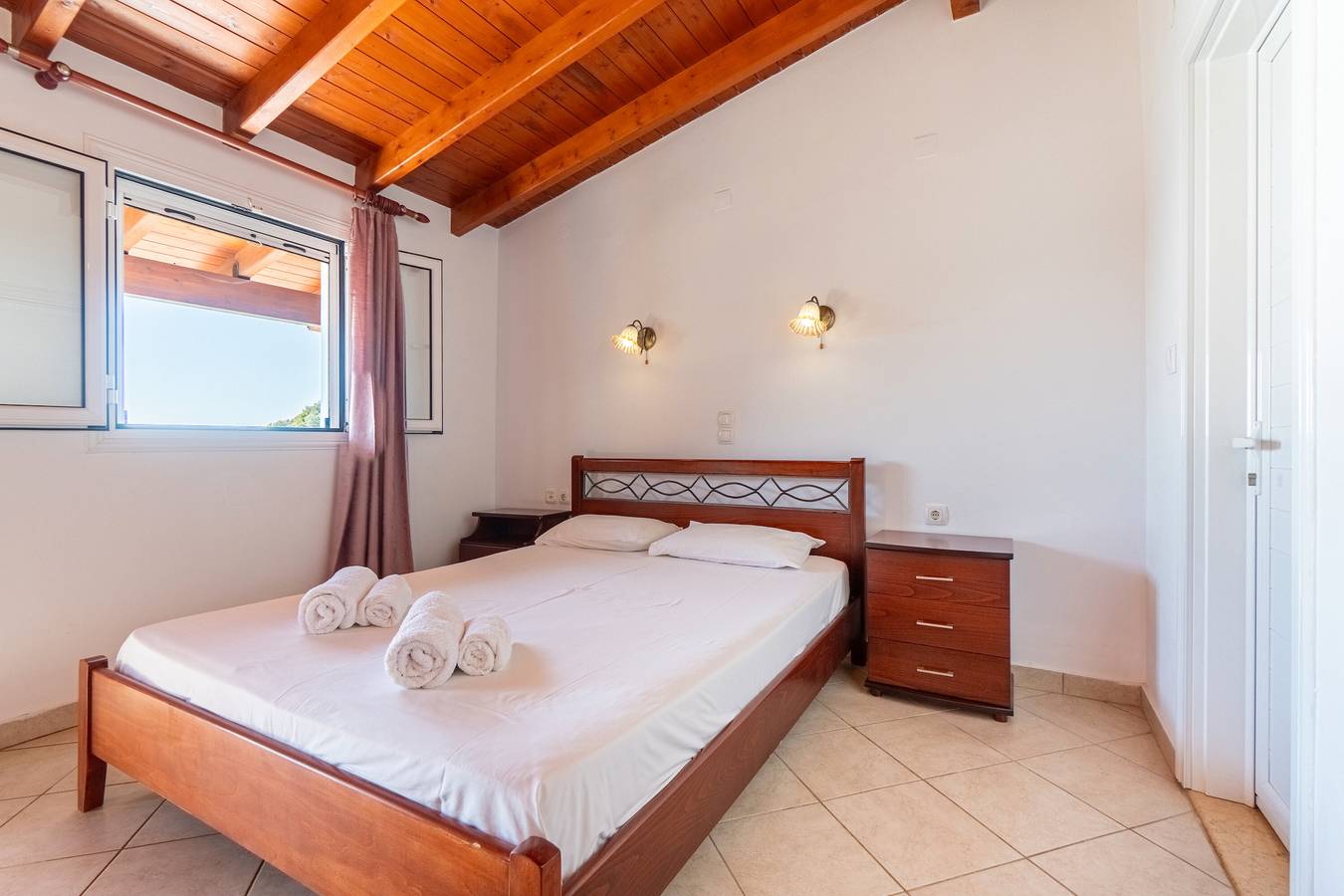 Studio-appartement 'Alex Bar Apartment 8' met zeezicht, Wi-Fi en airconditioning in Sarakiniko Strand, Preveza periferie-district