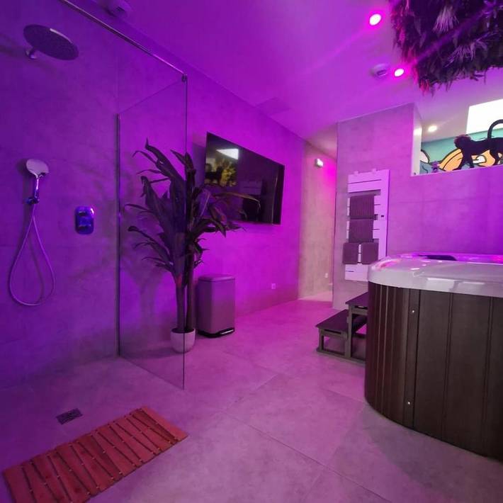 Hôtel pour 2 personnes, avec jacuzzi et sauna