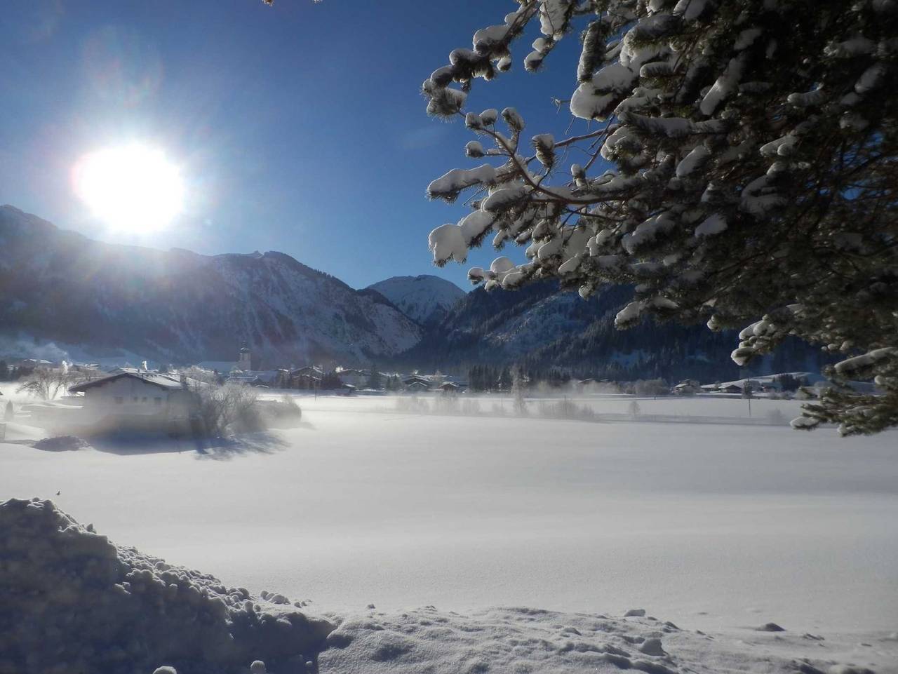 Ganze Ferienwohnung, Haus Peintner - Ferienwohnung 1 in Tannheim (Tirol), Allgäuer Alpen (Österreich)