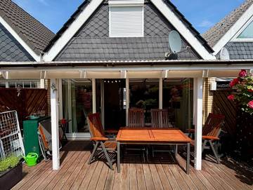 Ferienhaus für 5 Personen, mit Terrasse und Garten, kinderfreundlich in Horumersiel