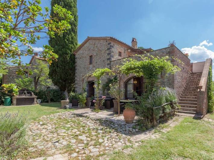 Ferienhaus für 50 Personen, mit Balkon und Terrasse sowie Garten und Pool in Monteleone d'Orvieto