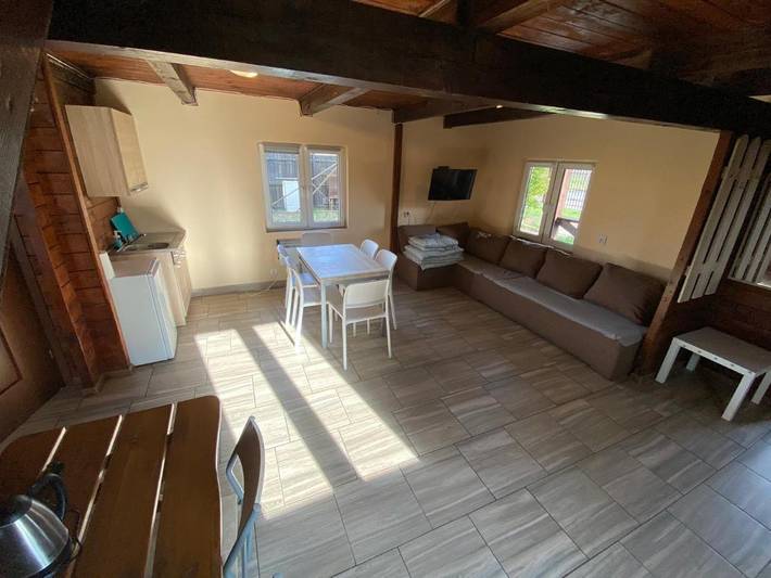 Domek letniskowy dla 8 osób, z taras i widok oraz ogród, zwierzęta dozwolone w Mazowsze