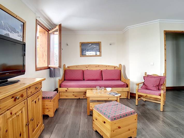 Apartamento entero, Apartamento renovado 8 pers - Balcón, Sauna & Hammam, WIFI in Les Menuires, Saint-Martin-de-Belleville