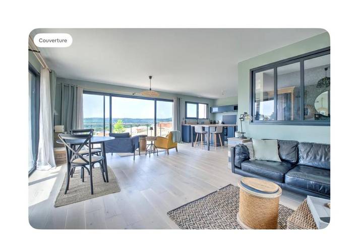 Location de vacances pour 2 personnes, avec jardin et vue, animaux acceptés à Boulazac