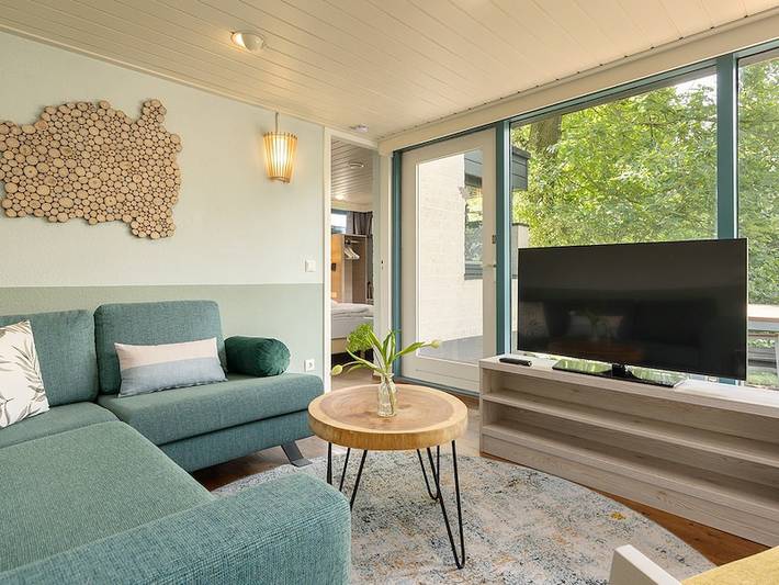 Ferienhaus für 4 Personen, mit Garten, mit Haustier