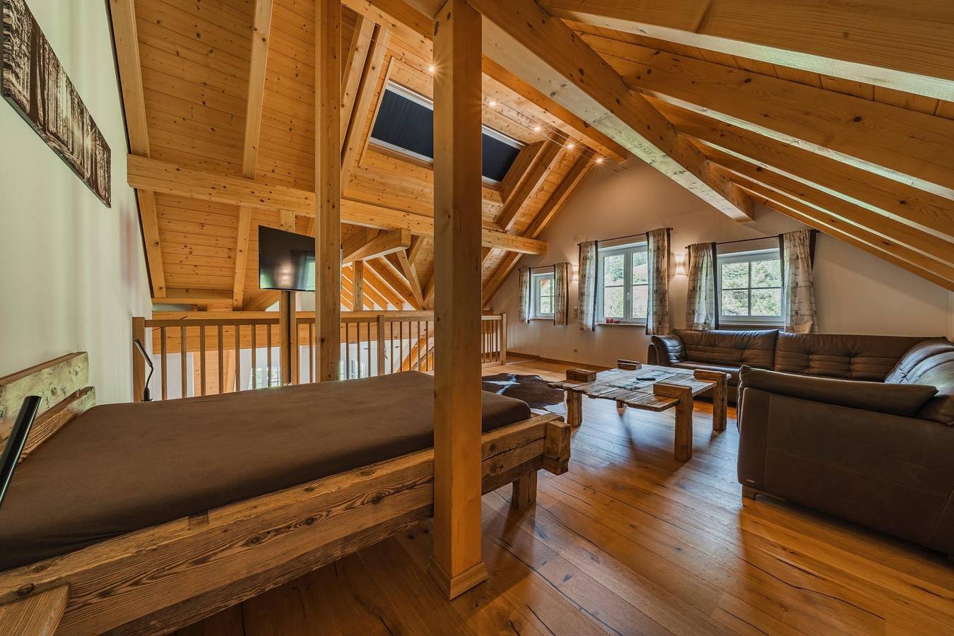 Ganze Ferienwohnung, Penthouse Oberweiglhof in Salzkammergut-Berge, Rußbach am Paß Gschütt