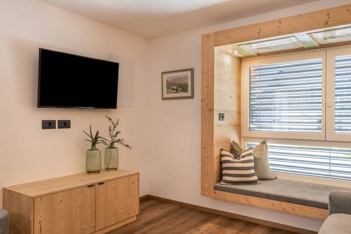 Ganze Wohnung, Ferienwohnung "Franzl" mit Bergblick, Privater Offener Terrasse und Wlan in San Vigilio di Marebbe, Enneberg