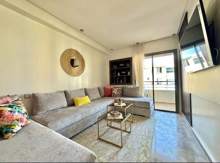 Gîte pour 2 personnes, avec vue ainsi que balcon et piscine dans Mansouria - 2