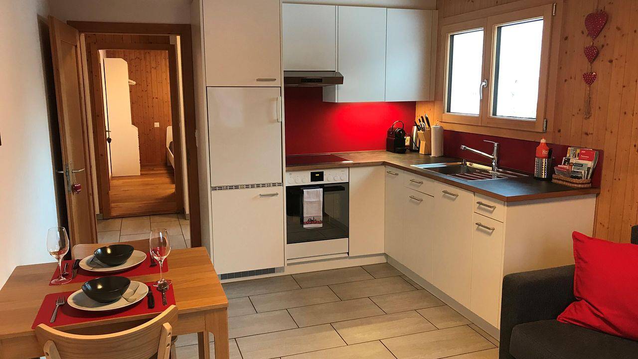 Ganze Ferienwohnung, Ferienwohnung für 3 Personen (34 m²) in Malix in Churwalden, Plessur Alpen