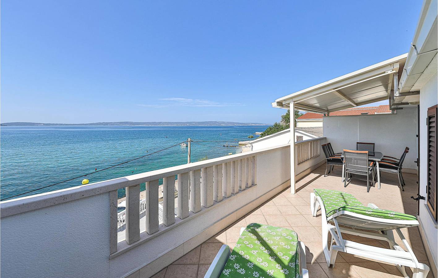 Ganze Ferienwohnung, Ferienwohnung für 6 Personen mit Terrasse in Kastel Kambelovac, Kaštela