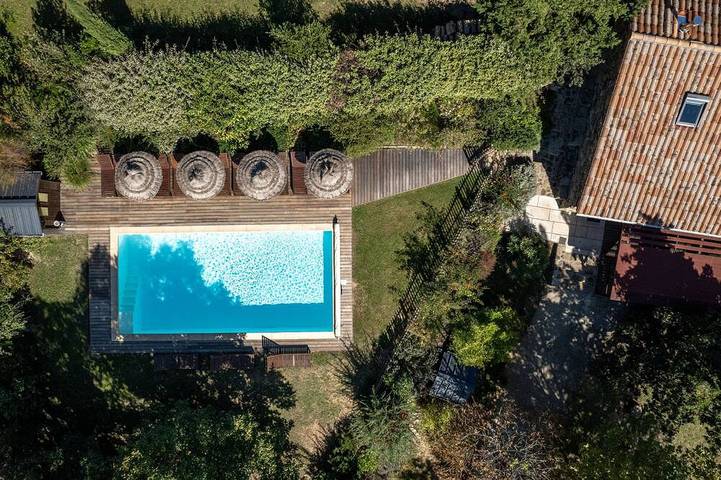 Location de vacances pour 22 personnes, avec jacuzzi et jardin à Sanilhac