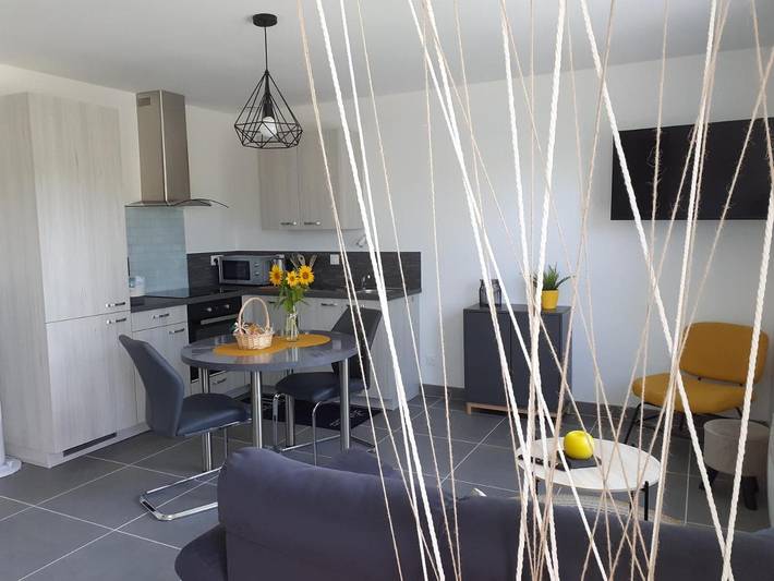 Gîte pour 4 personnes, avec jardin et vue dans Hautmougey