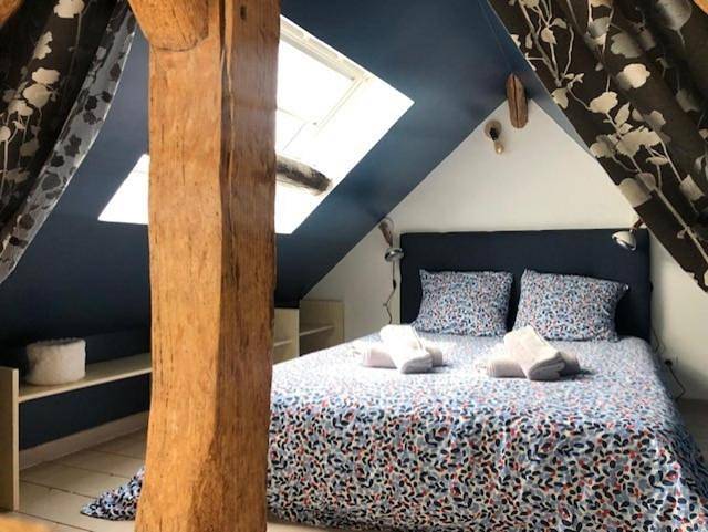 Location de vacances pour 3 personnes, avec terrasse et jardin, animaux acceptés à Bois-Jérôme-Saint-Ouen