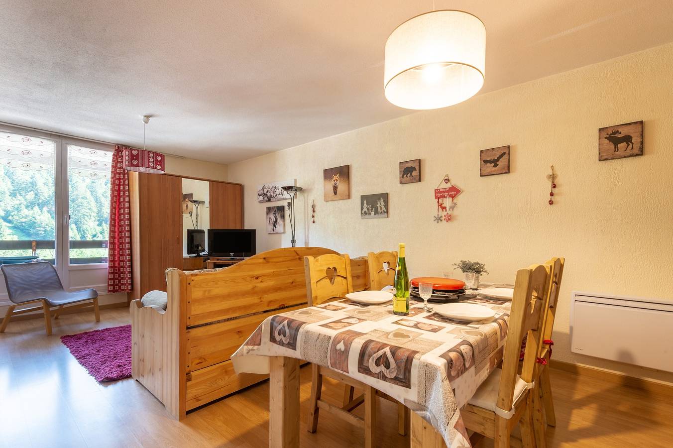 Ganze Wohnung, Ferienwohnung für 4 Personen mit Balkon in La Bresse, Regionaler Naturpark Belchen der Vogesen