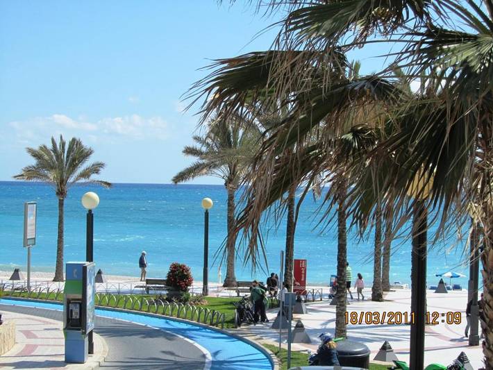 Apartment for 4 people, with Balcony and Terrace as well as View in Altea Old Town