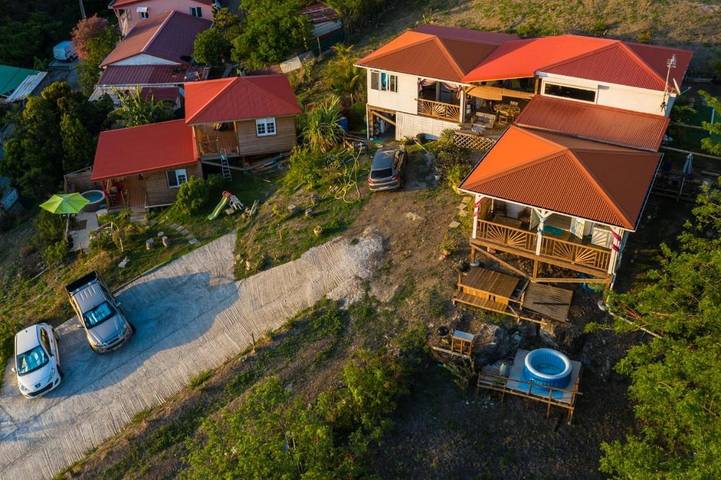 Maison de vacances pour 5 personnes, avec vue ainsi que terrasse et jardin