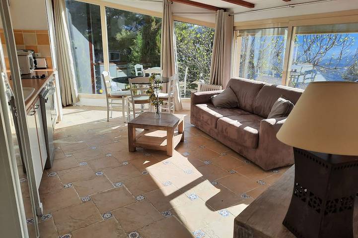 Maison de vacances pour 4 personnes, avec Terrasse ainsi que Jardin et Piscine dans les Alpes maritimes - 4