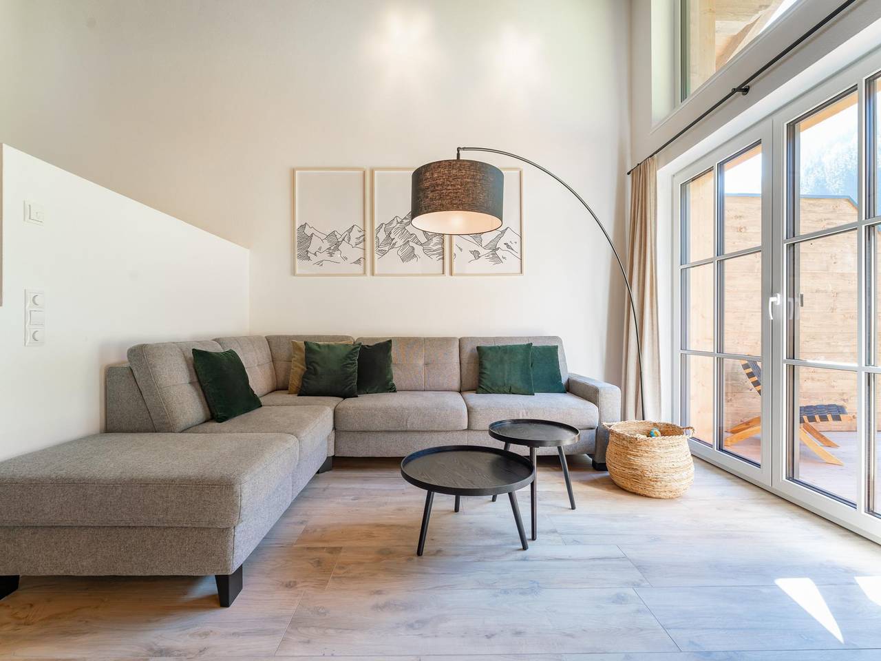Luxus-Lodge mit Privatsauna bei Flachau
 in Eben im Pongau, Tennengau