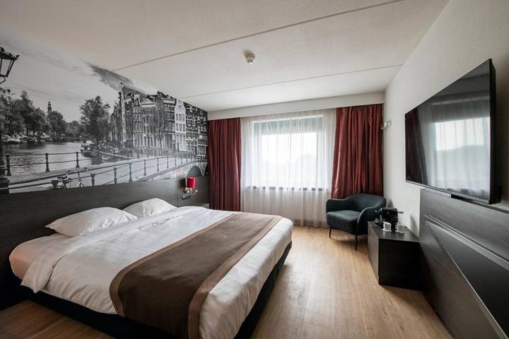Hotel für 3 Personen, mit Terrasse in Brielle